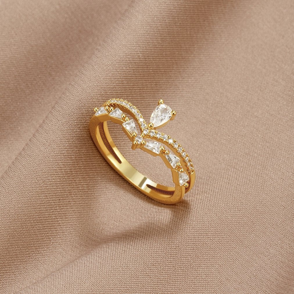 Aura – Bague chic en cristal