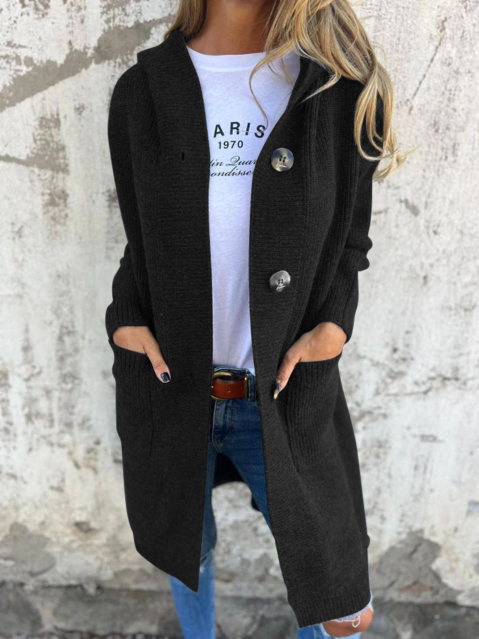 MEGAN™ - Chic Long Knit Cardigan