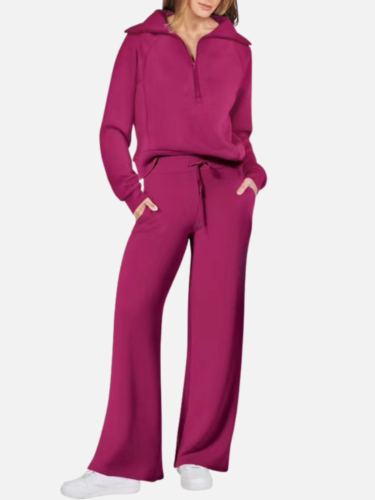 The CloudSoft Quarter-Zip Set