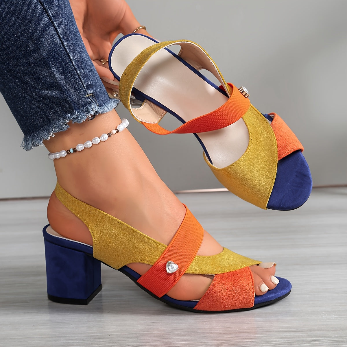 Linda | Comfortable Orthopedic Block Heels