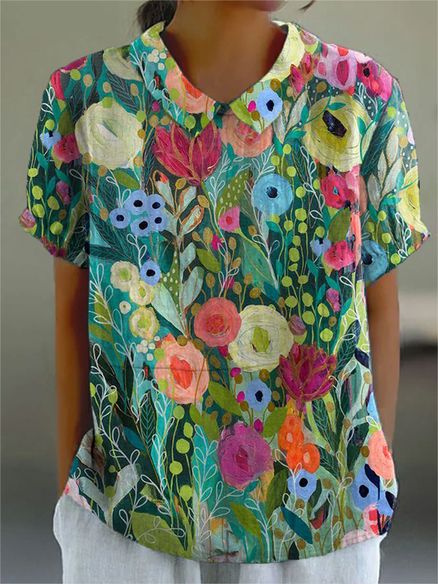 Daisy | Floral Blouse