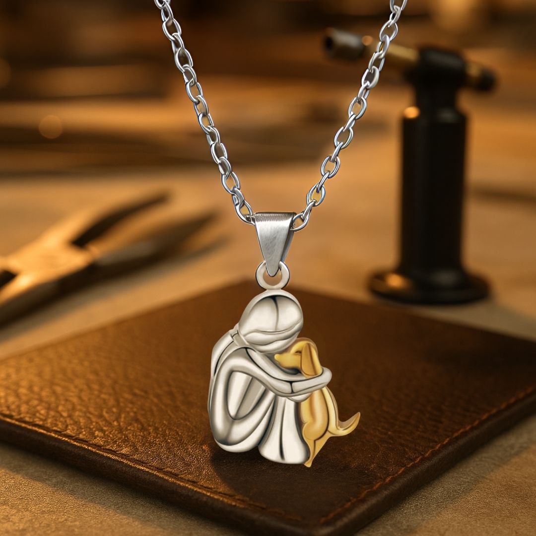 Collier pendentif Hug