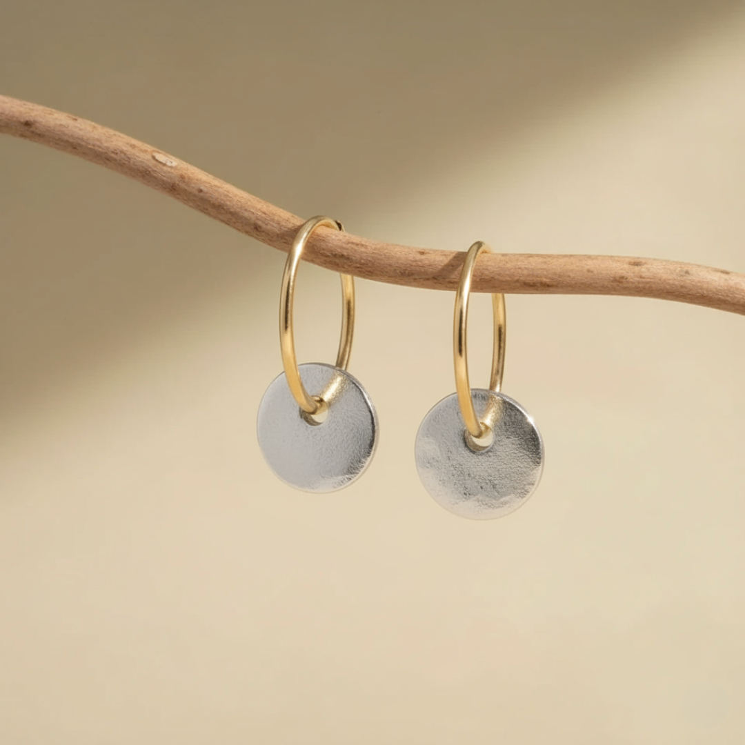 Boucles d’oreilles élégantes faites à la main
