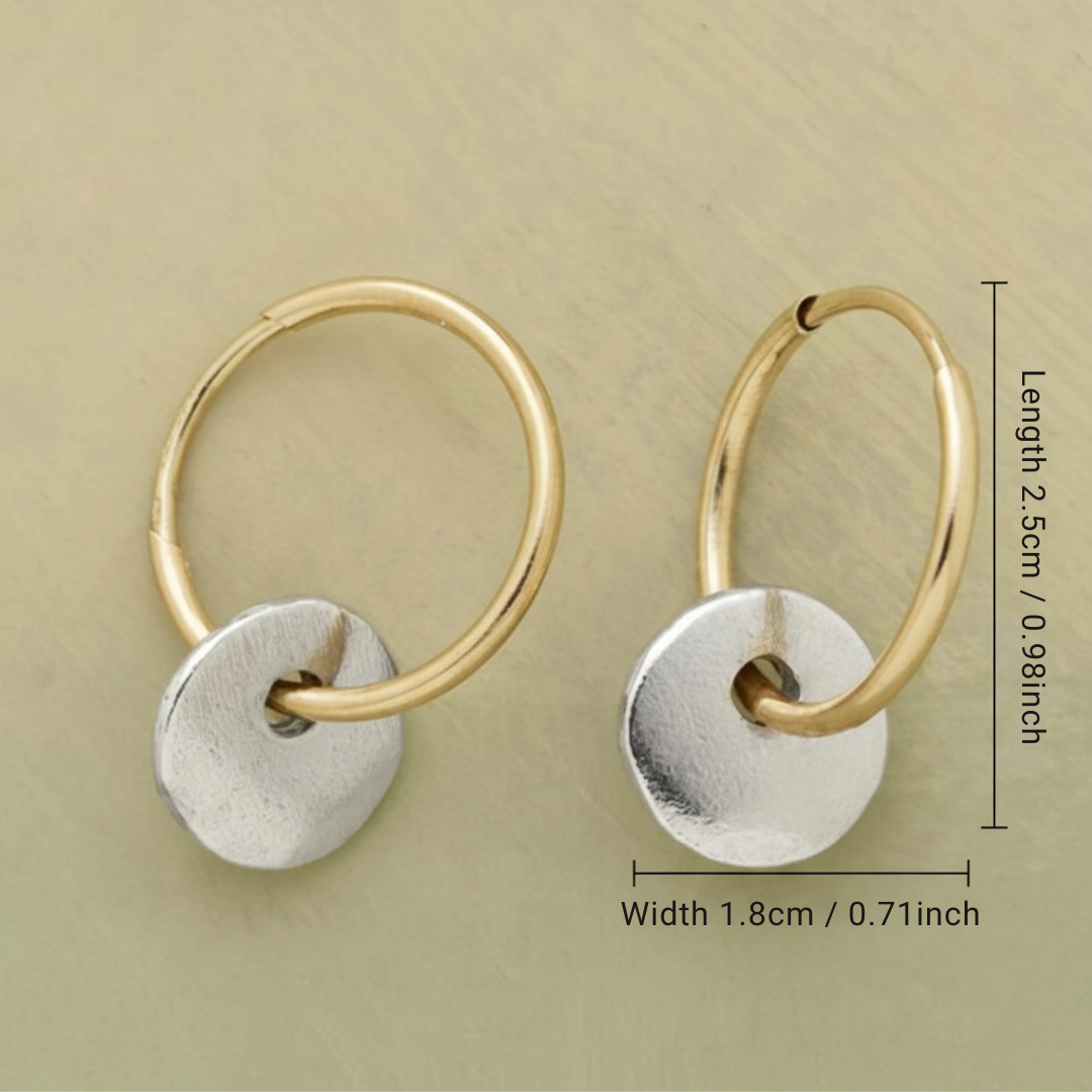Boucles d’oreilles élégantes faites à la main