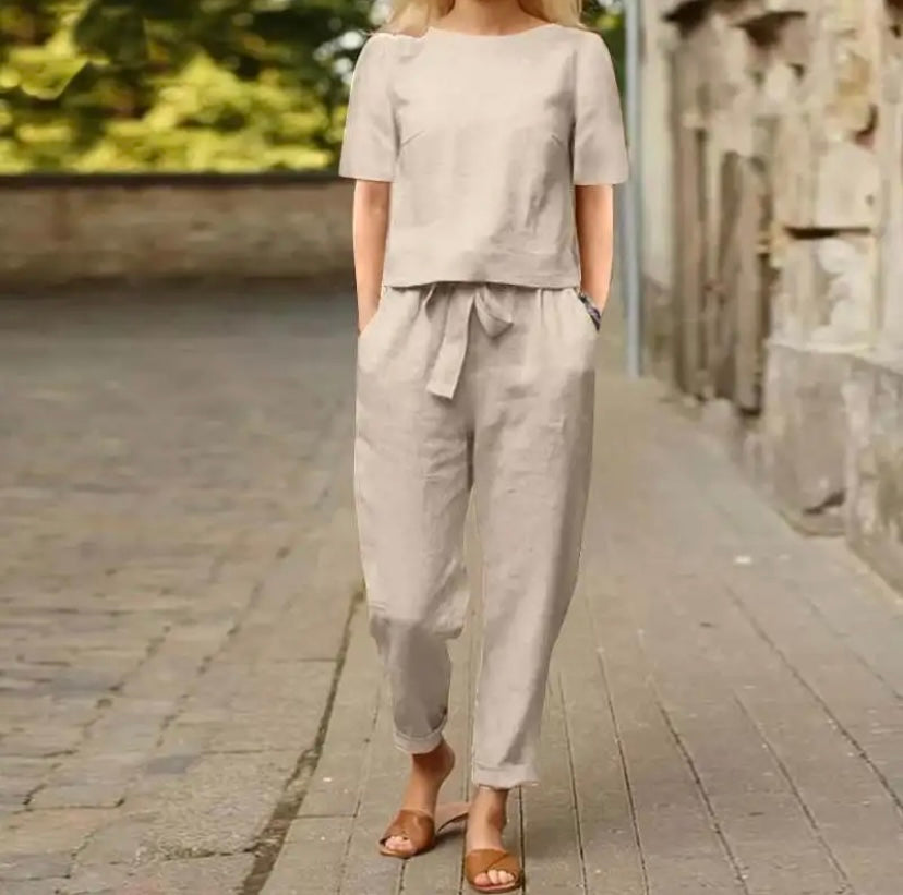 Gitte™ | Short Sleeve 2-piece Set