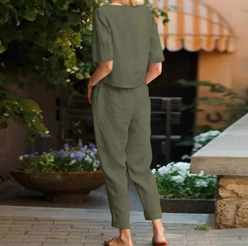 Gitte™ | Short Sleeve 2-piece Set