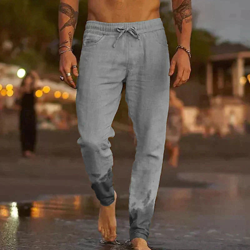 Liam | Relaxed Linen Beach Pants
