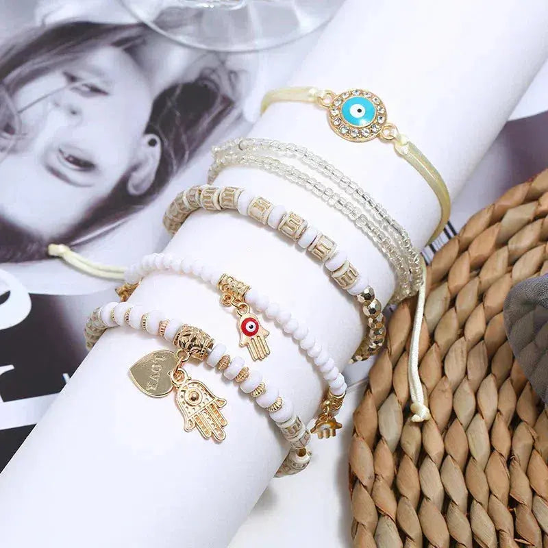 Ensemble de bracelets Hamsa