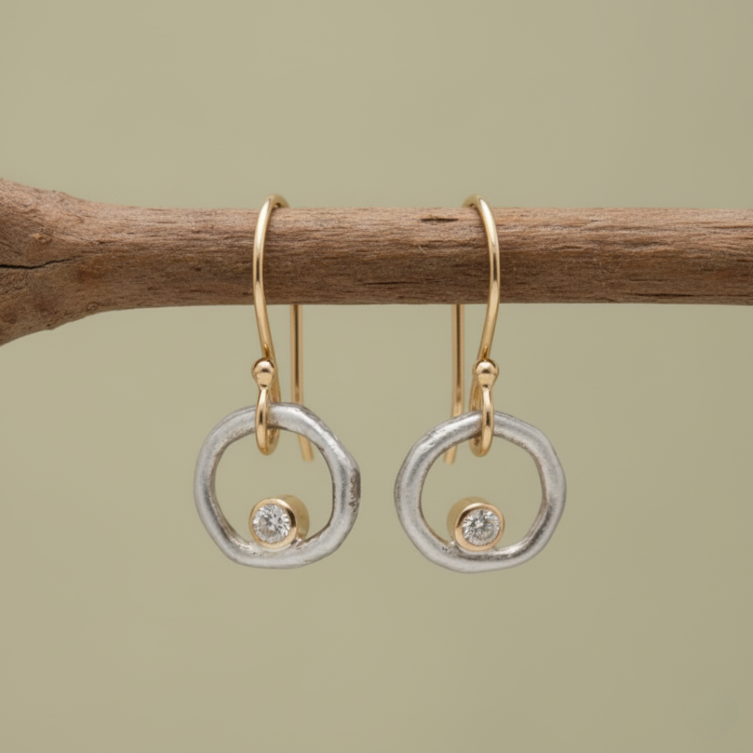 Laura Boucles d’oreilles vintage en zircone