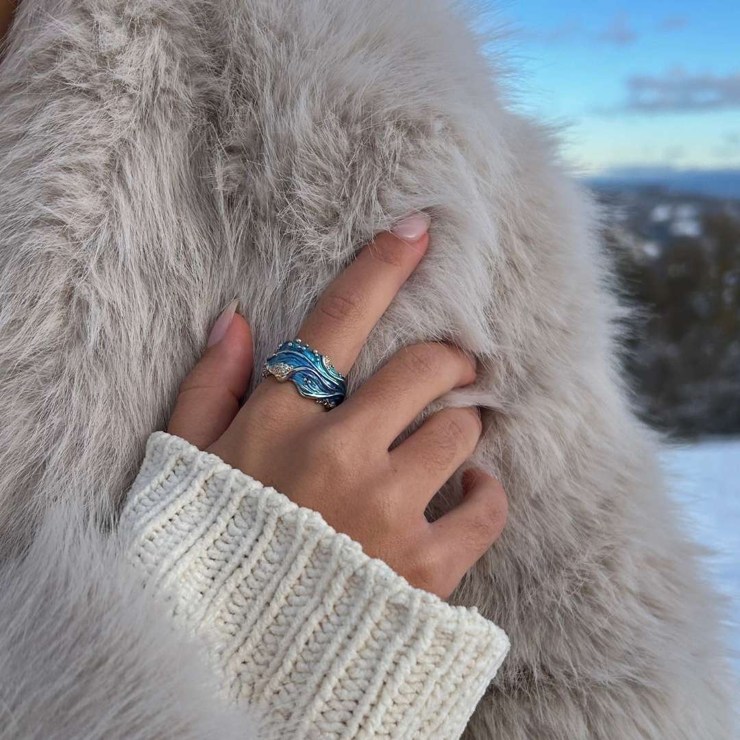 Miralys | Bague ondulée antique