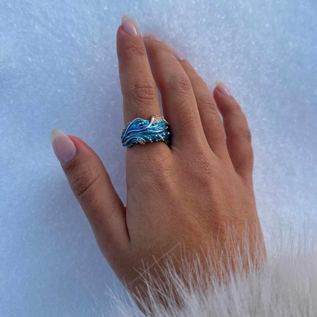 Miralys | Bague ondulée antique
