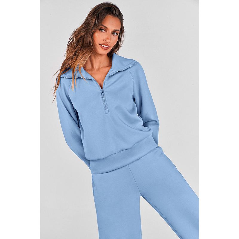 The CloudSoft Quarter-Zip Set
