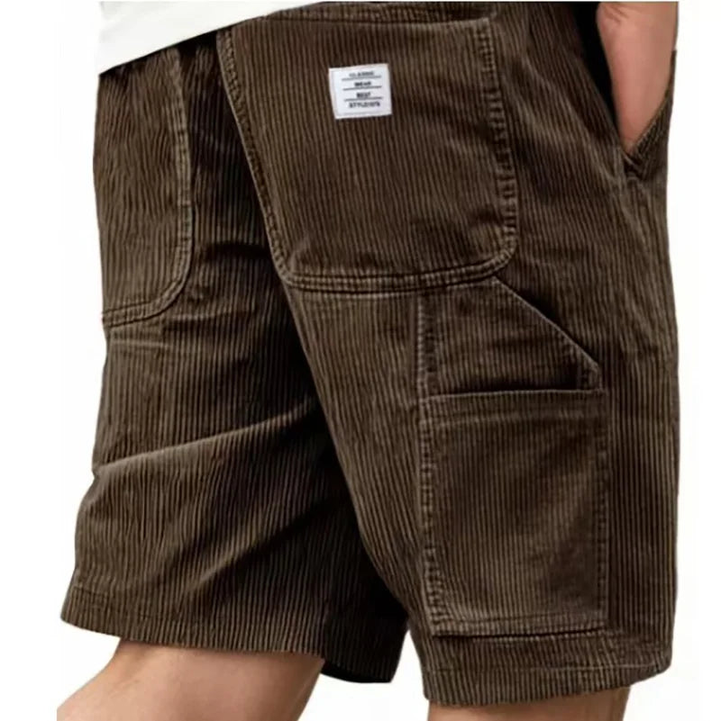Felix | Retro Ribbed Shorts