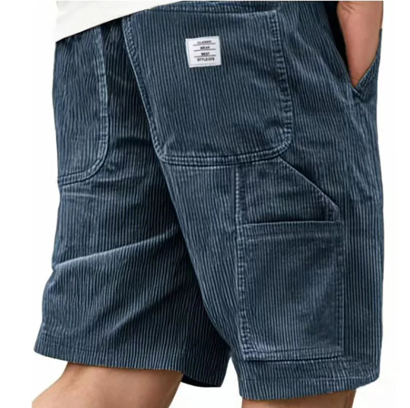 Felix | Retro Ribbed Shorts