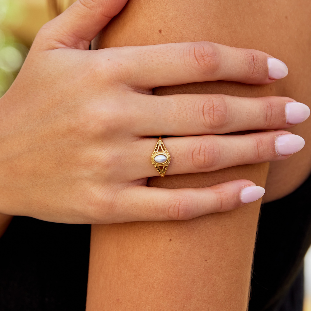 Royal – Bague perle vintage