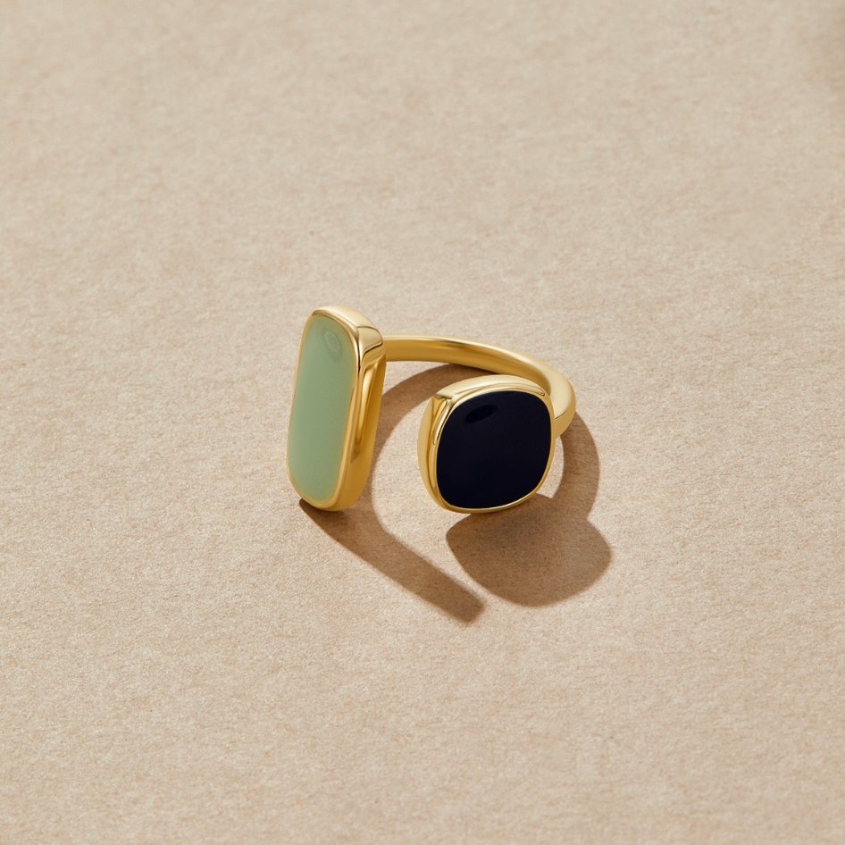 Pure - Bague enveloppante unique