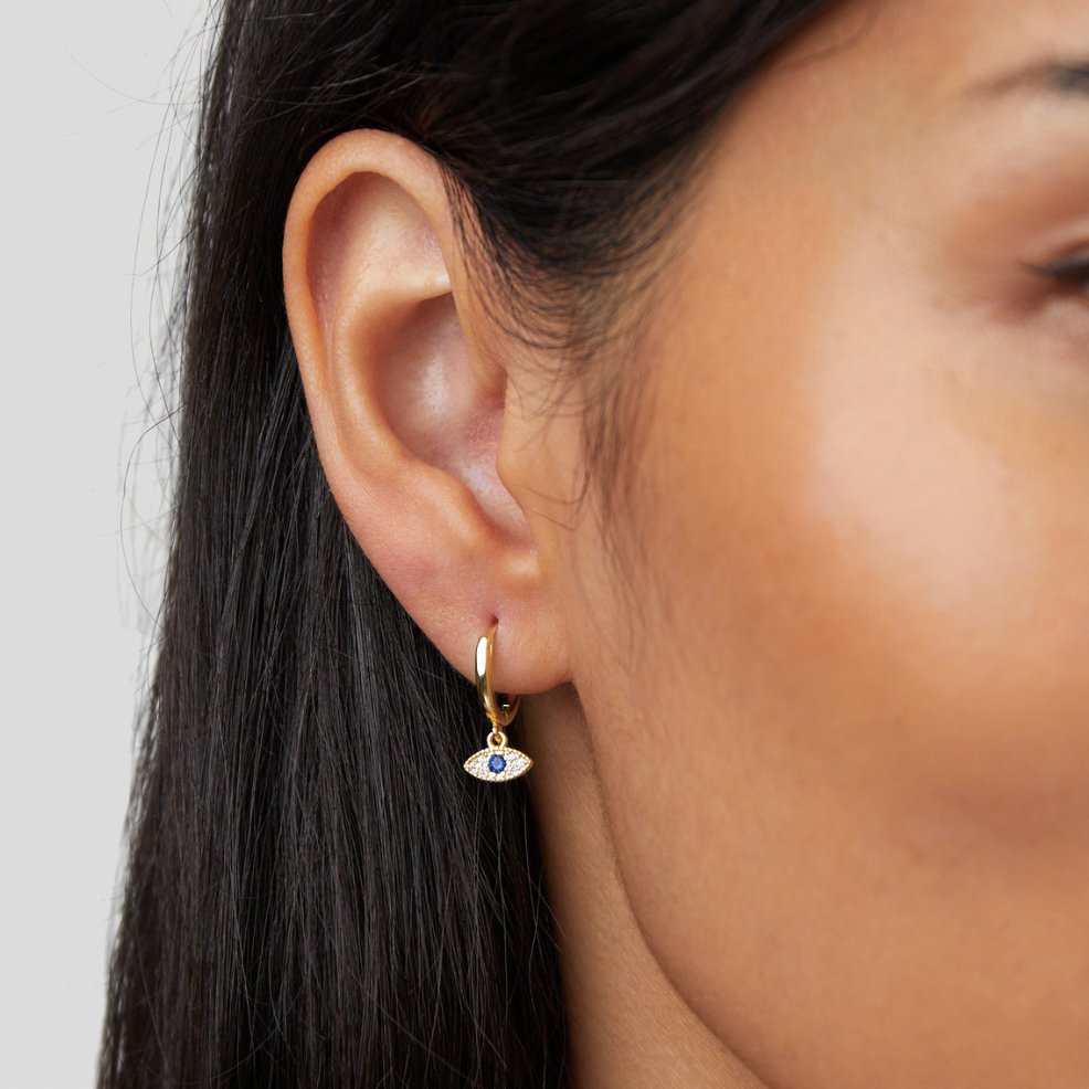 Boucles d’oreilles Sie en forme de goutte