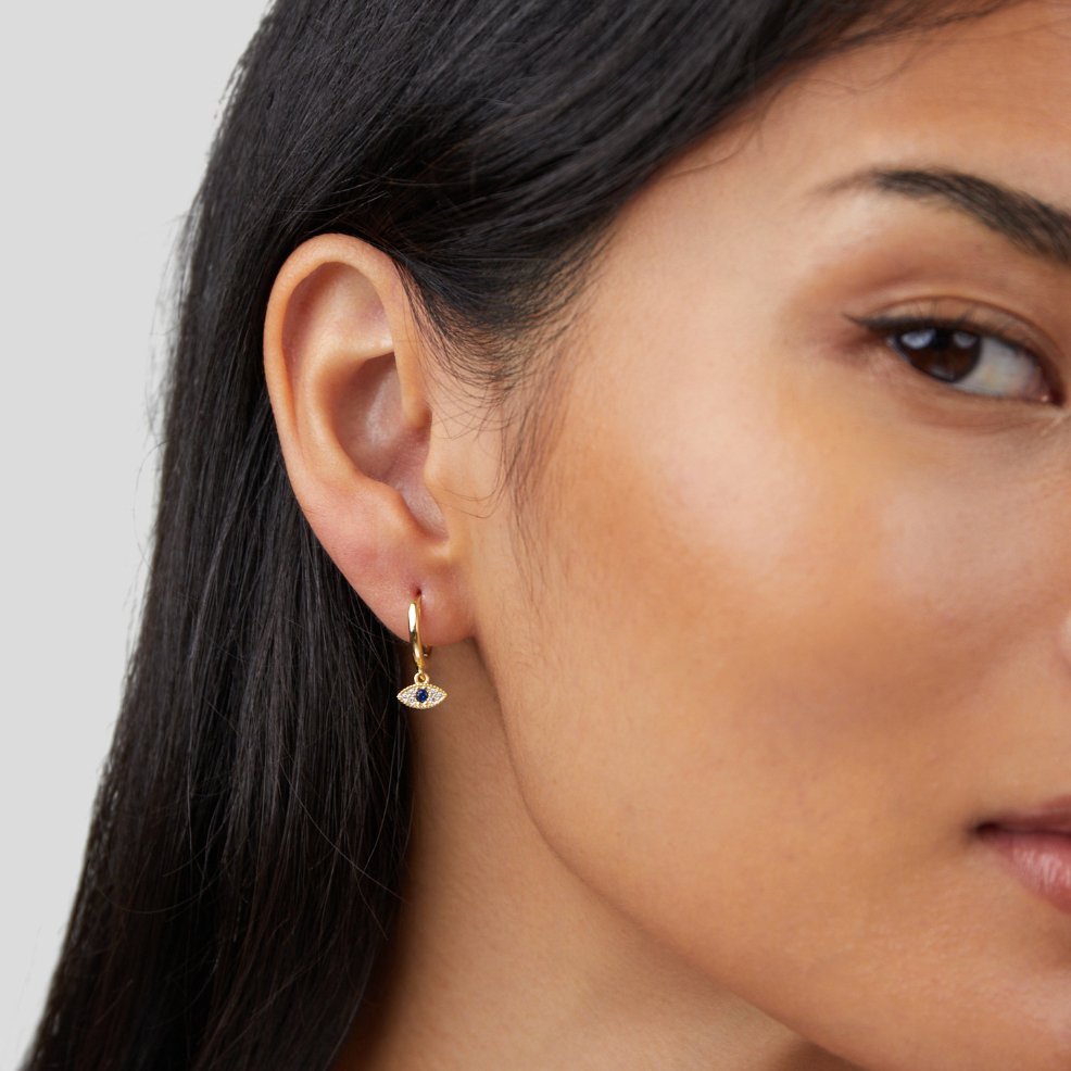 Boucles d’oreilles Sie en forme de goutte