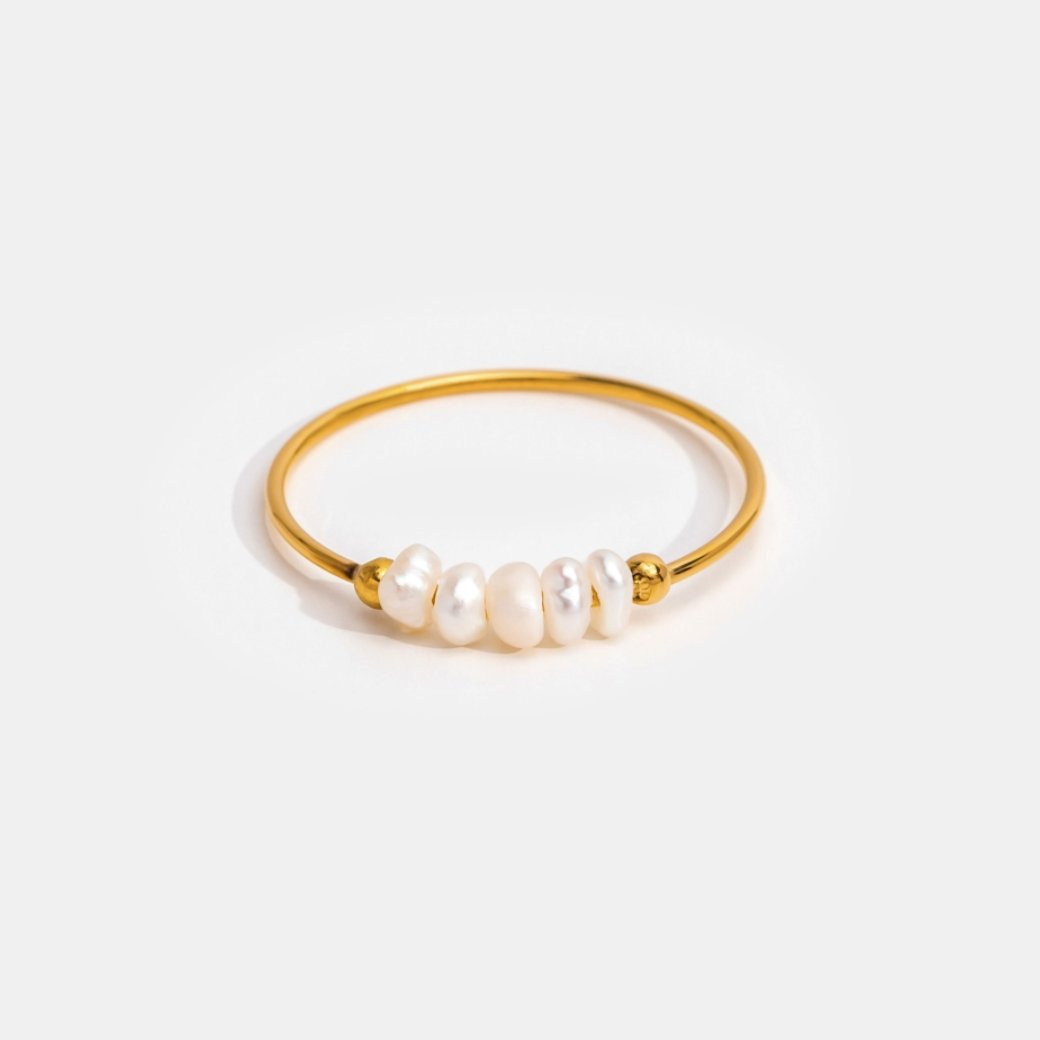 Grace - Bague avec perle d&