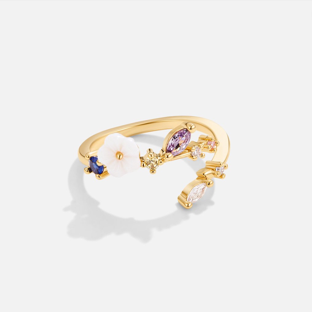 Joy – Bagues Fleur en or