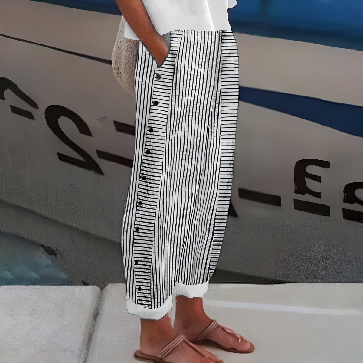 Arvina | Lightweight summer trousers