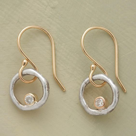 Laura Boucles d’oreilles vintage en zircone