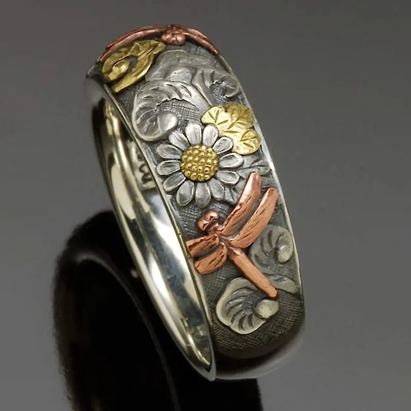 Natura Vintage Silver Ring