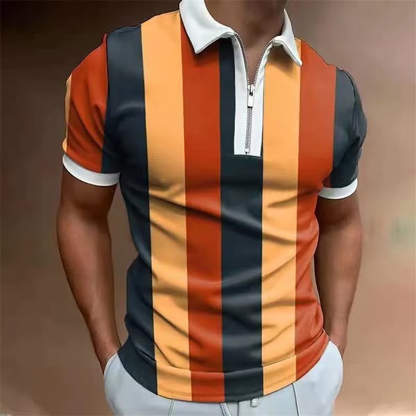 James – Half Zip Golf Polo