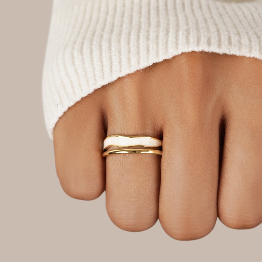 Hope - Bague superposée
