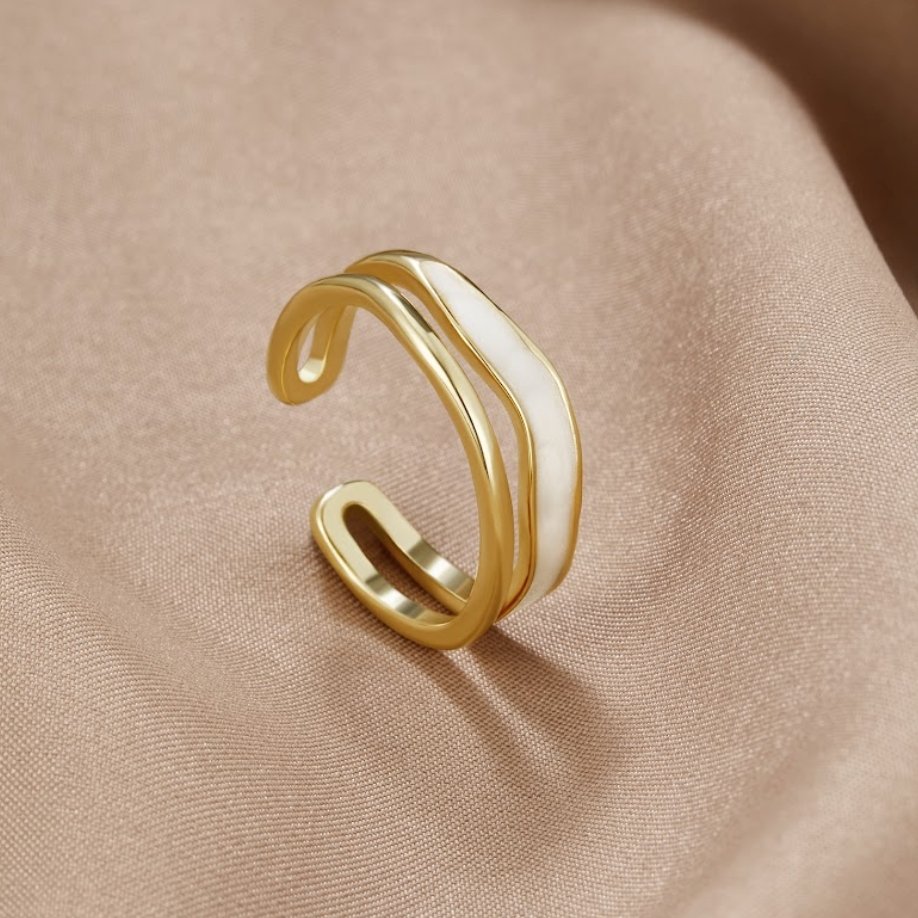Hope - Bague superposée