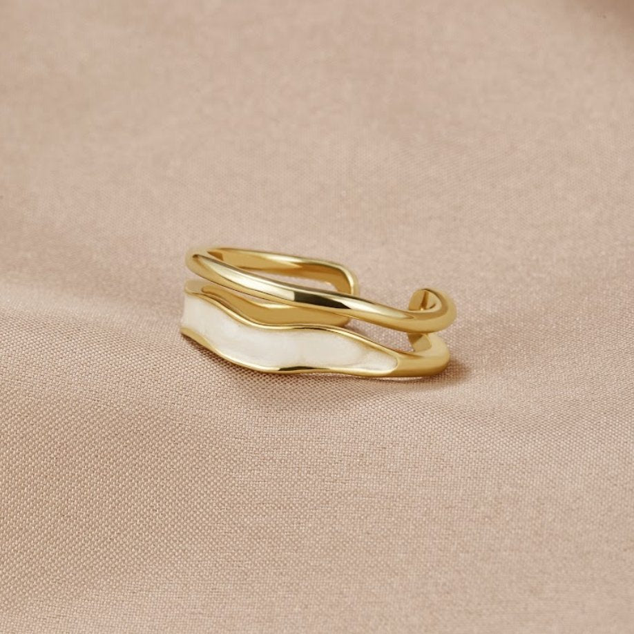 Hope - Bague superposée