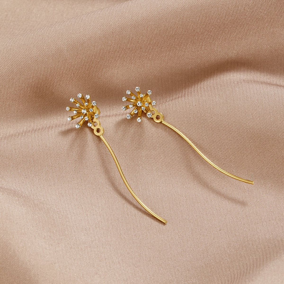 Boucles d’oreilles Wish Pissenlit en or