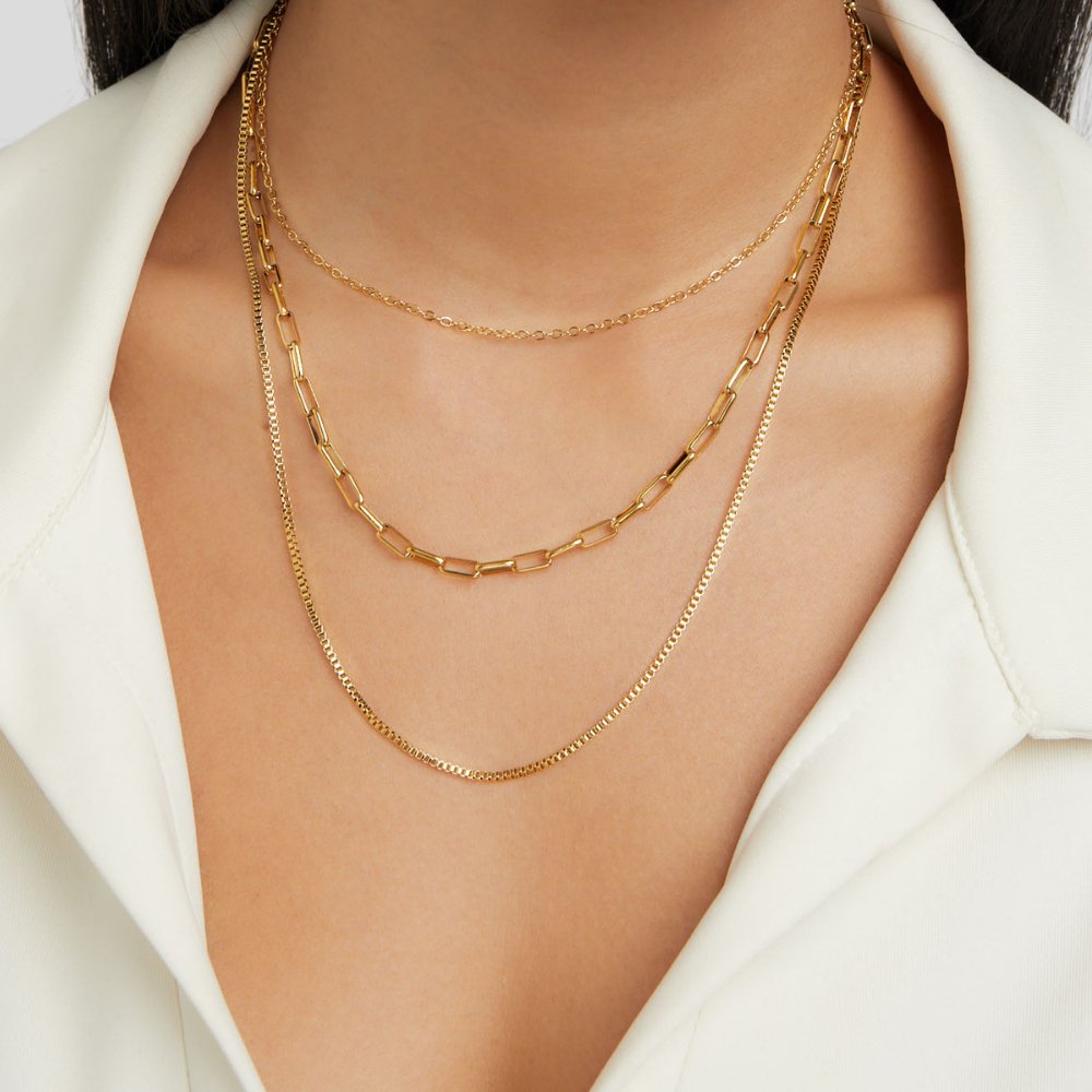 Collier à plusieurs rangs Mila