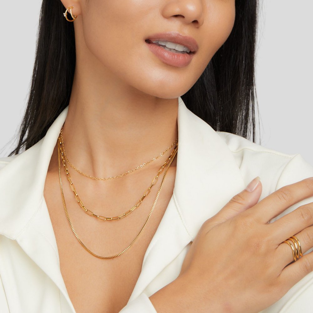 Collier à plusieurs rangs Mila
