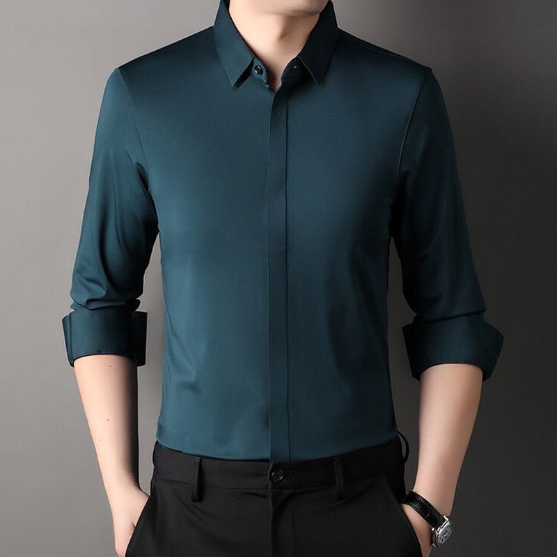 Mitchel | Wrinkle-resistant stretch shirt for men