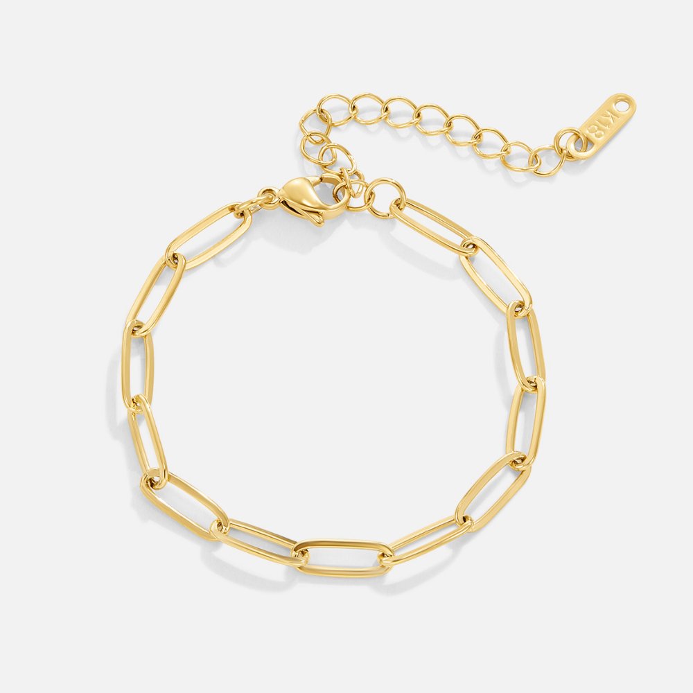 Bracelet à clip en or