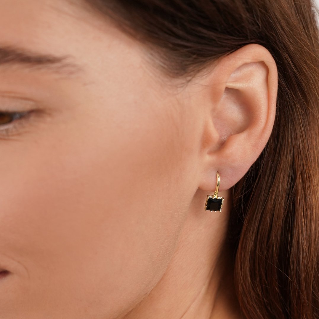 Boucles d’oreilles pendantes Wonder en cristal