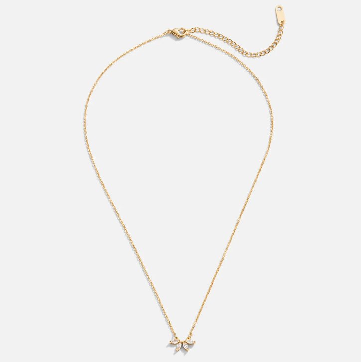 Collier Omelia Crystal Leaf