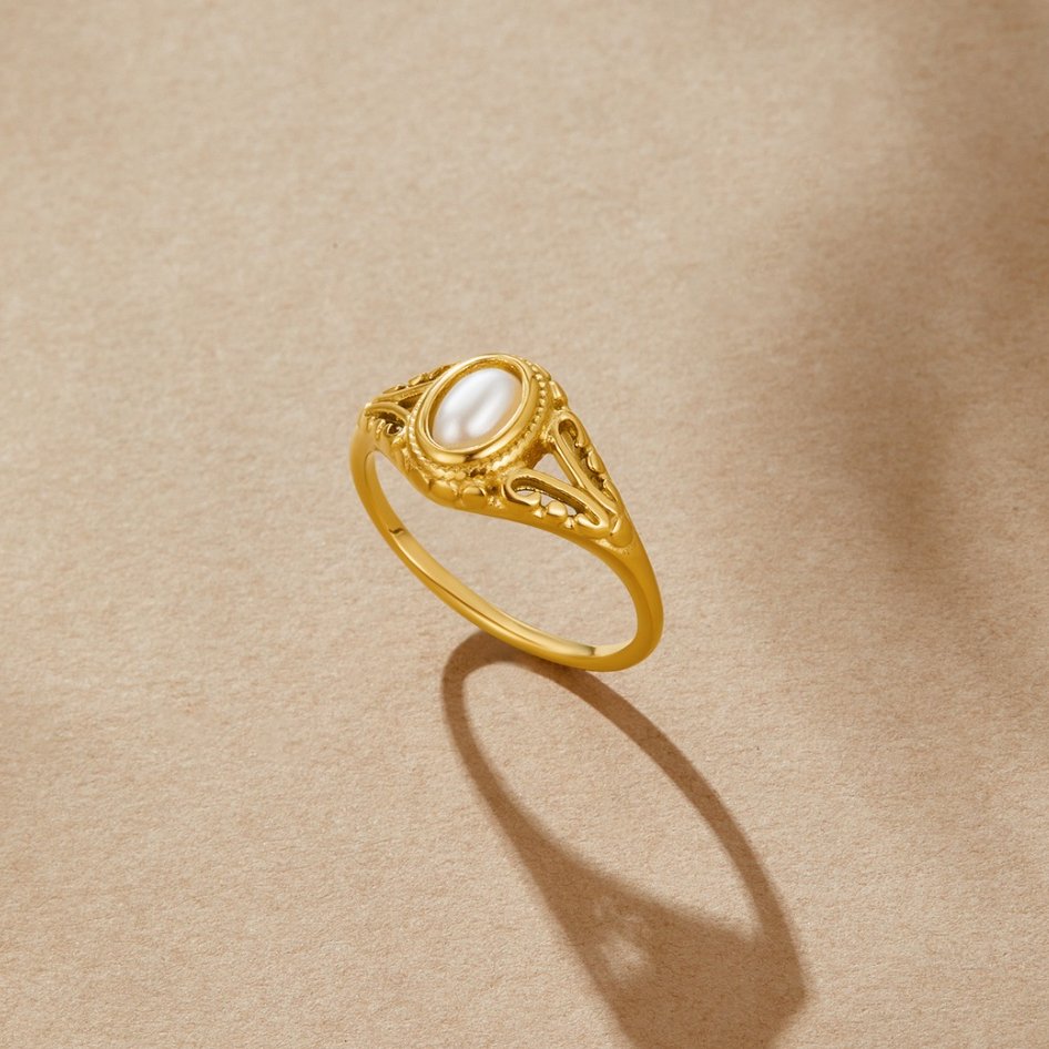 Royal – Bague perle vintage