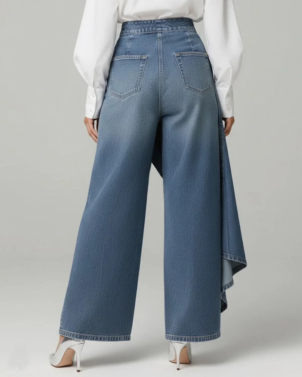 Audrey™ | Tie-Front Denim Pants