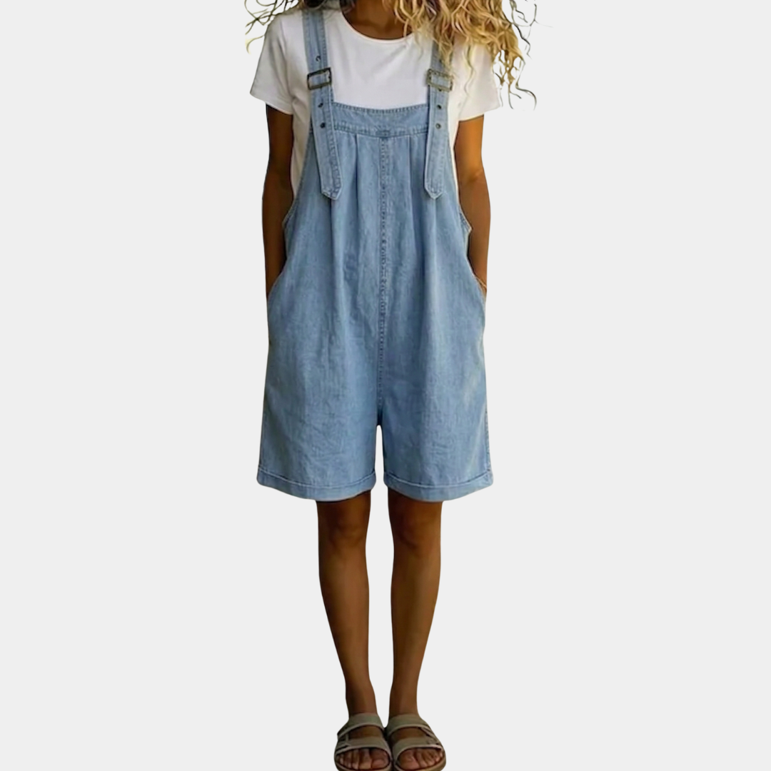 Clara™ | Light Blue Denim Shorts