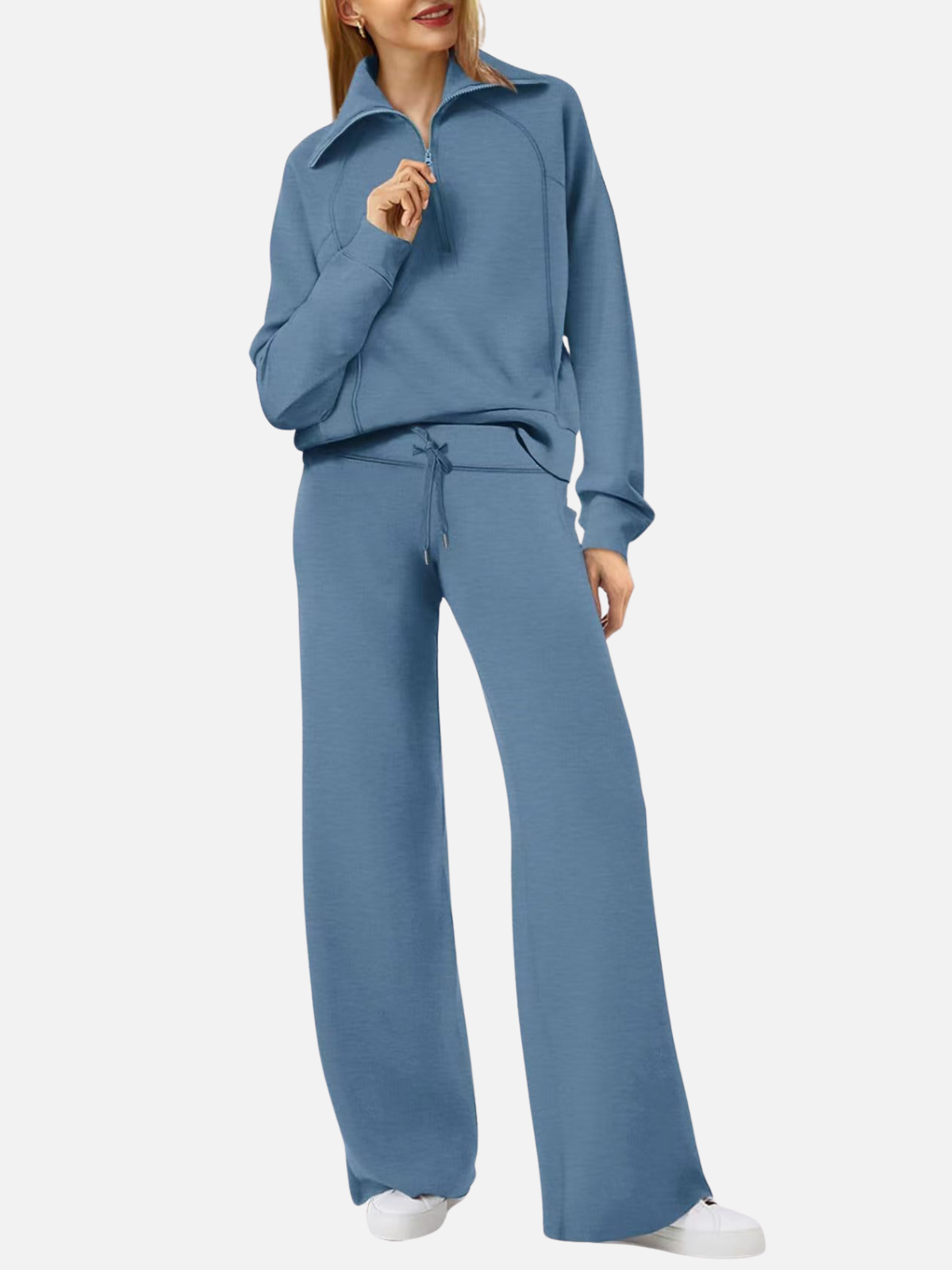 The CloudSoft Quarter-Zip Set