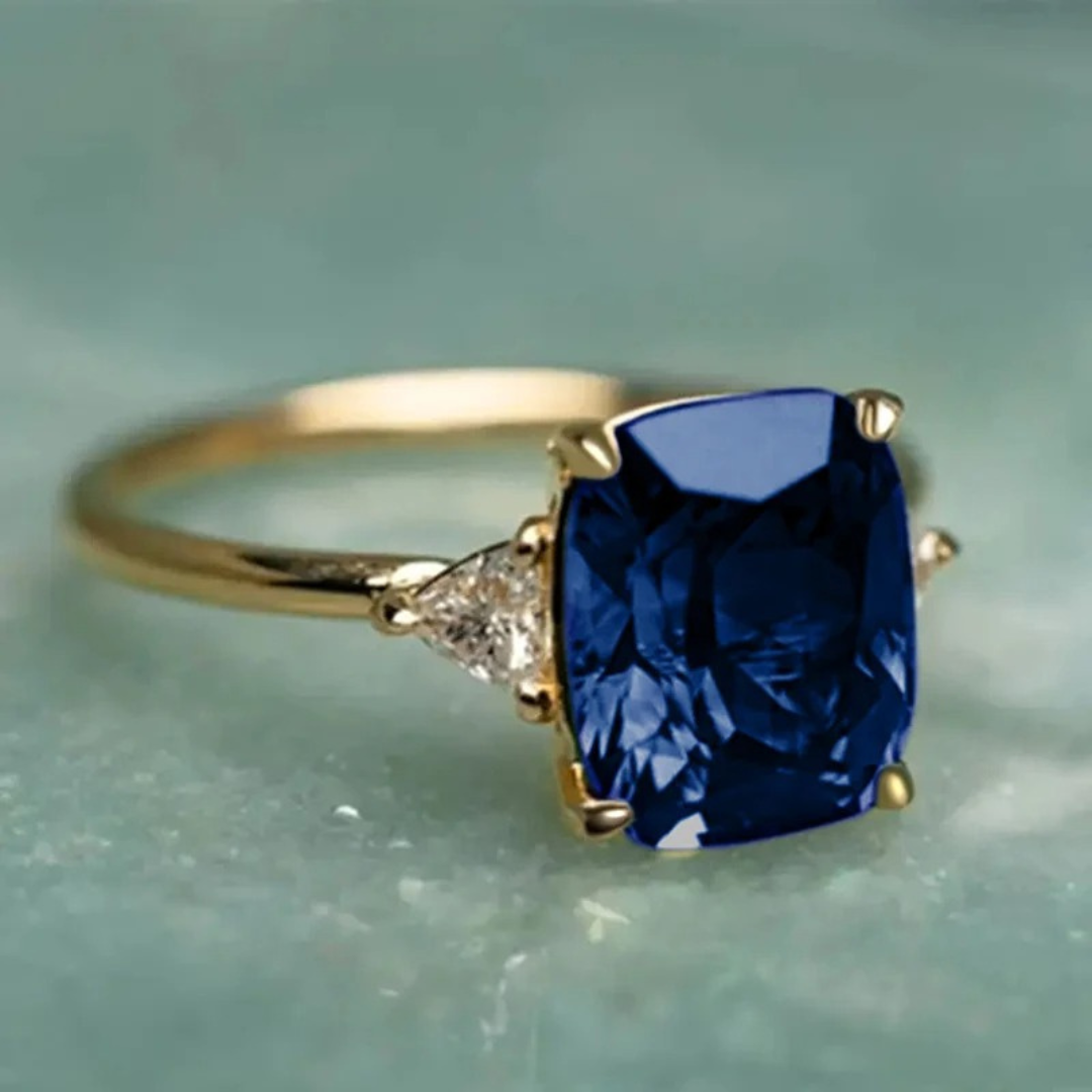 Luck - Bague en zircone sur or