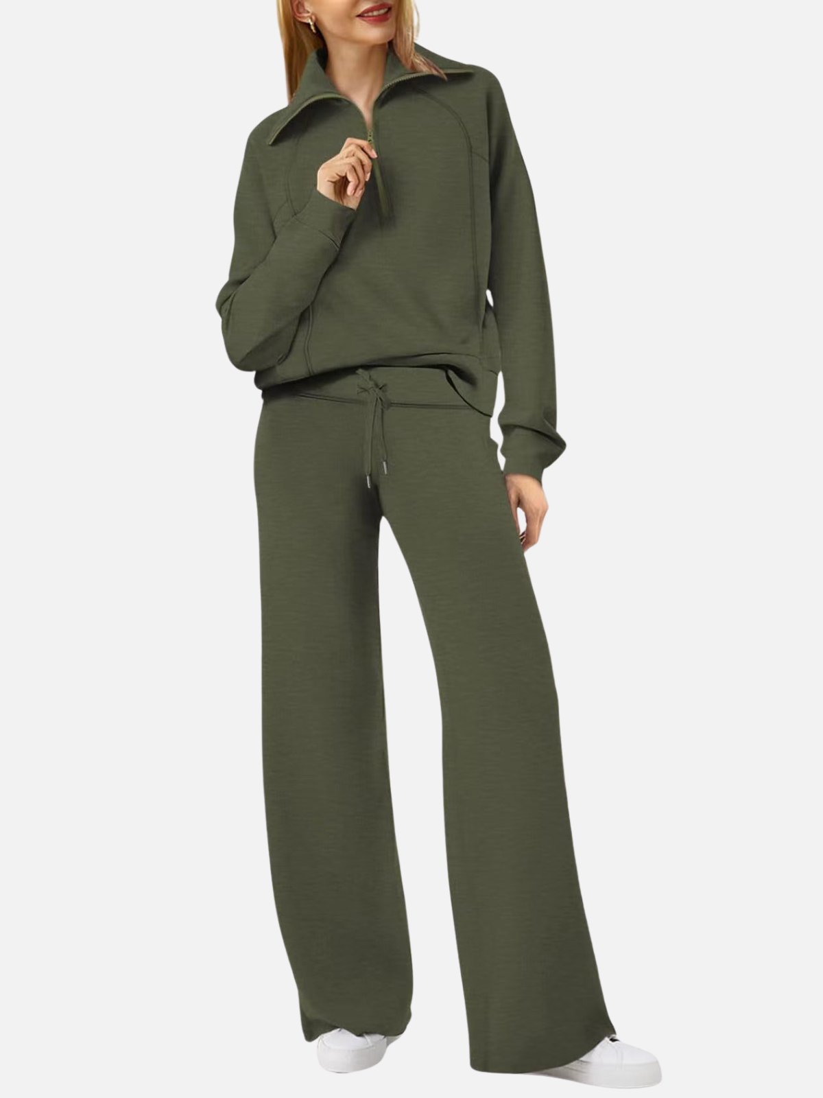 The CloudSoft Quarter-Zip Set
