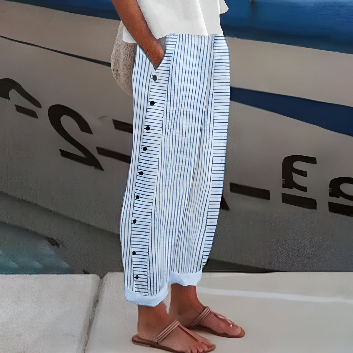 Arvina | Lightweight summer trousers
