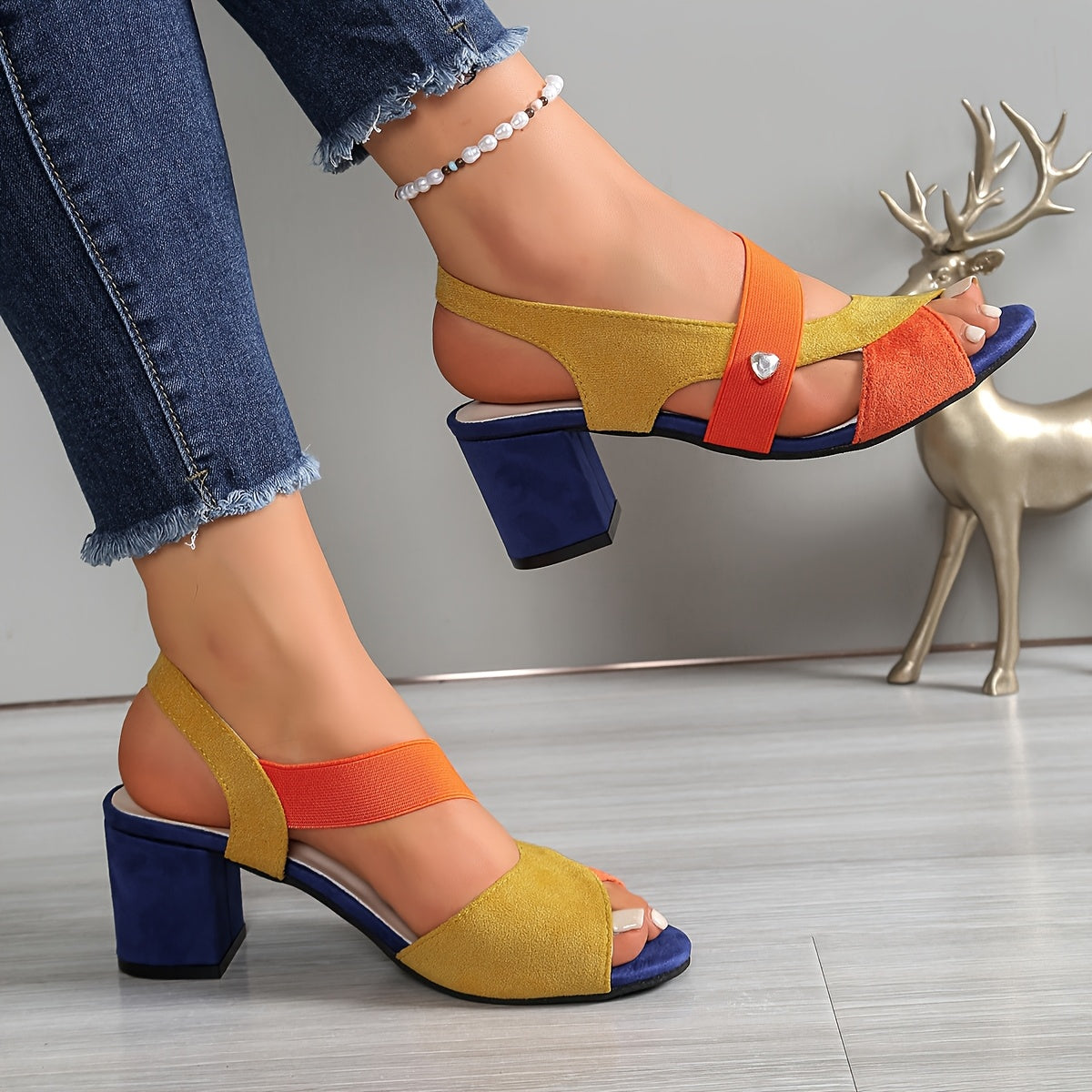 Linda | Comfortable Orthopedic Block Heels