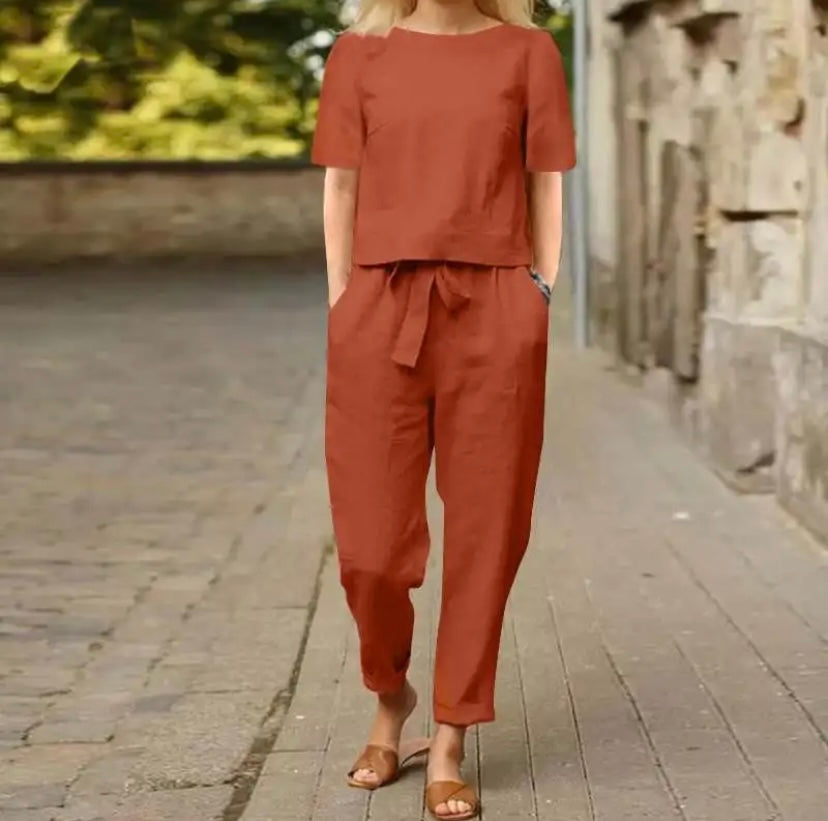 Gitte™ | Short Sleeve 2-piece Set