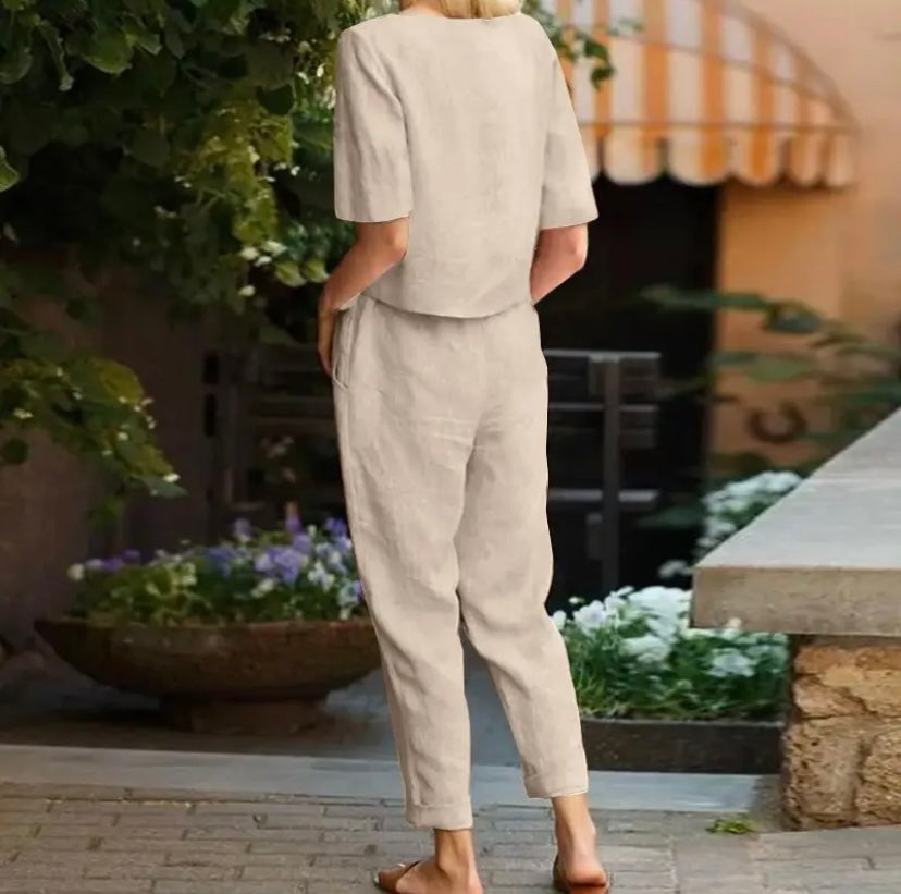 Gitte™ | Short Sleeve 2-piece Set