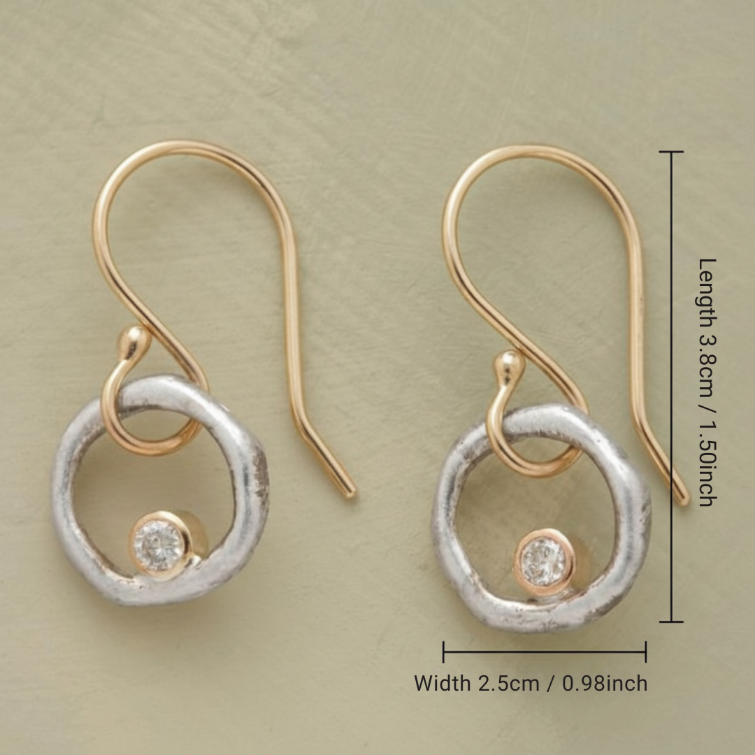 Laura Boucles d’oreilles vintage en zircone