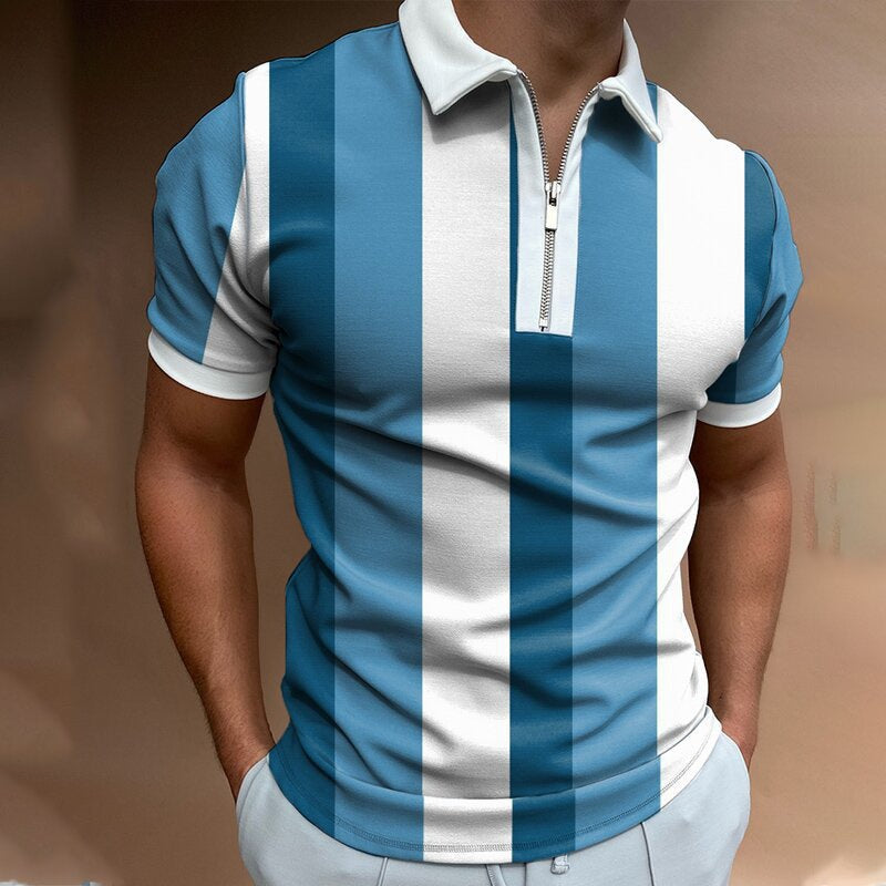 James – Half Zip Golf Polo